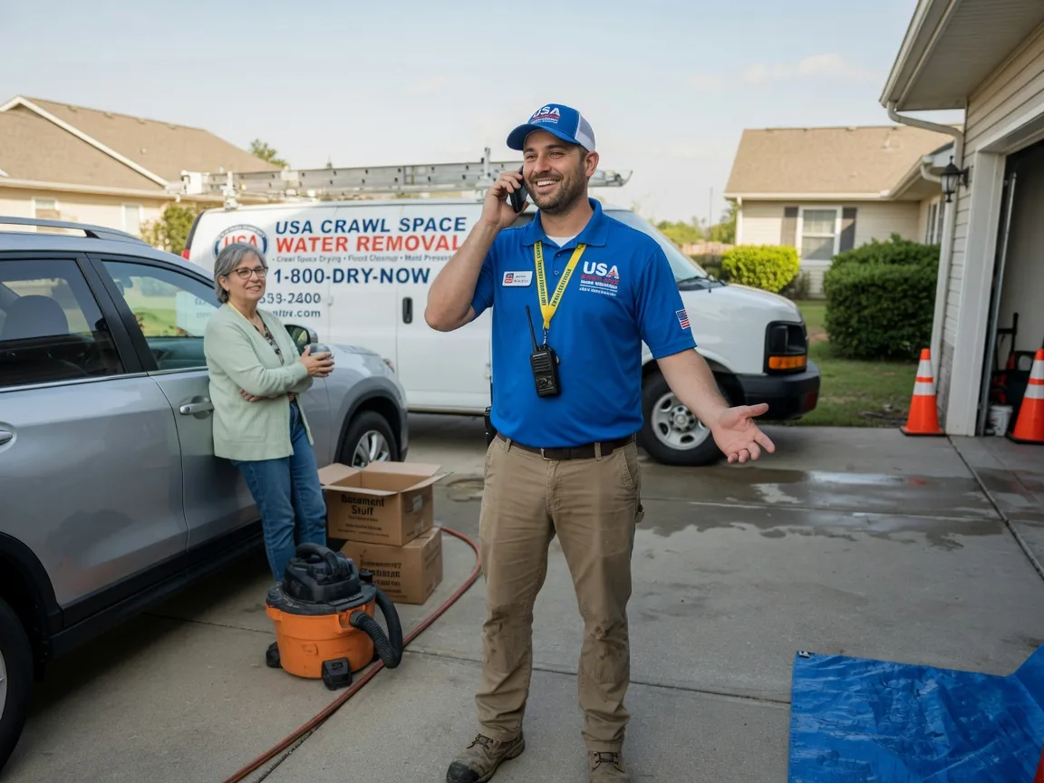 Crawl Space Water Removal Hagarville, AR FAQs